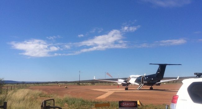 remote site image plane airport sand dust photo image picture